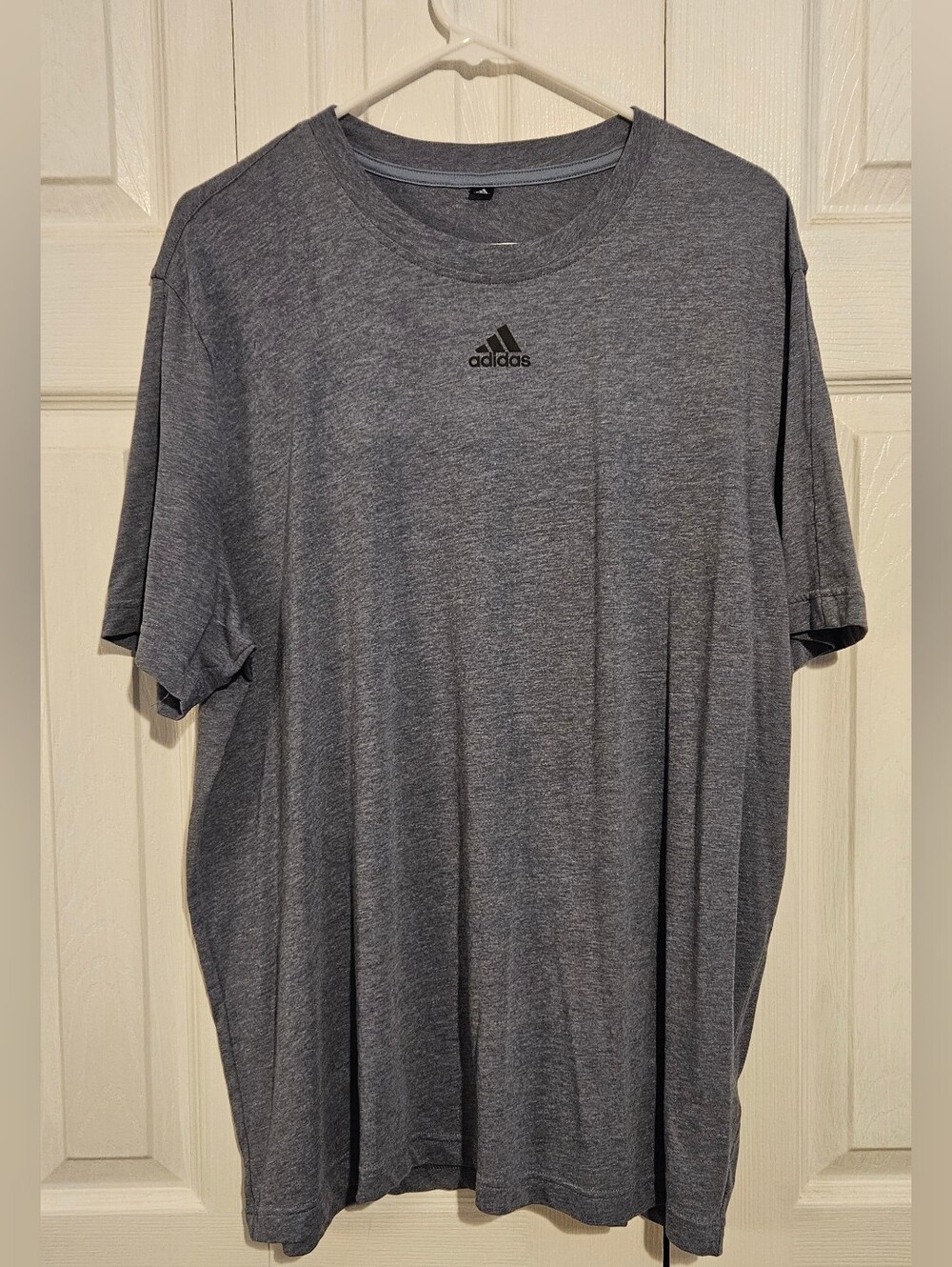 adidas Men's Gray Performance Crew Tee